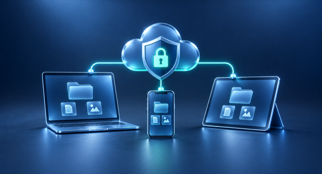 Enterprise Mobility technology illustration
