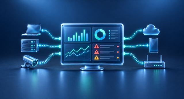 SIEM technology illustration